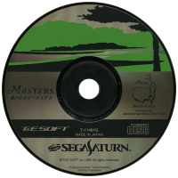 Masters Harukanaru Augusta 3 JP Sega Saturn  box art